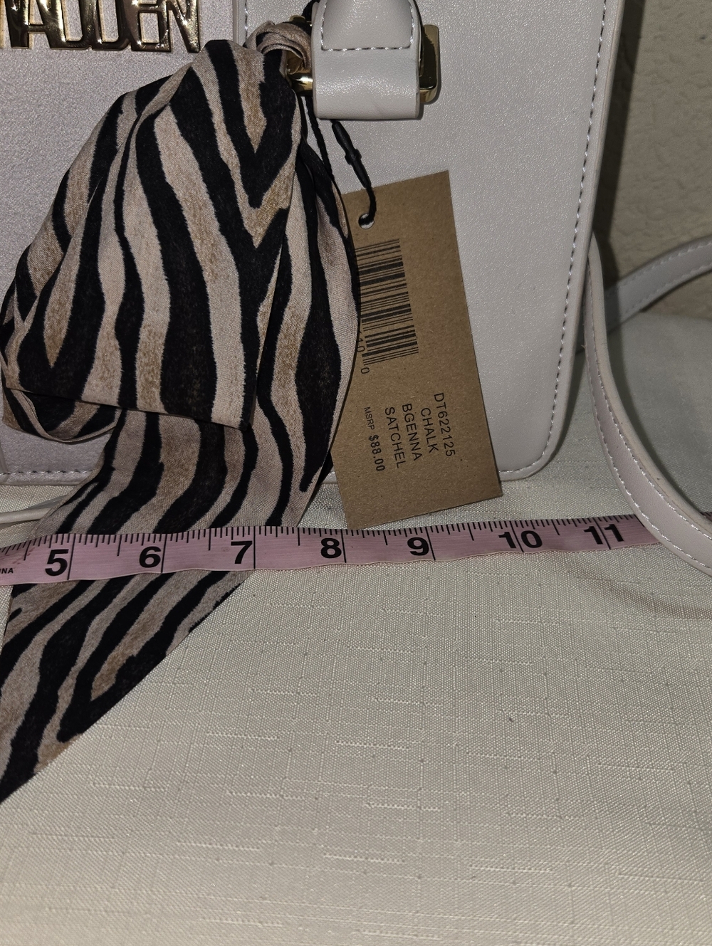 New! Steve Madden Bgenna Purse In Chalk (Would Call It Taupe) - Picture 5 of 13